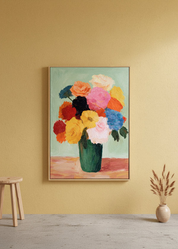 Maleri test - 50x60 cm.