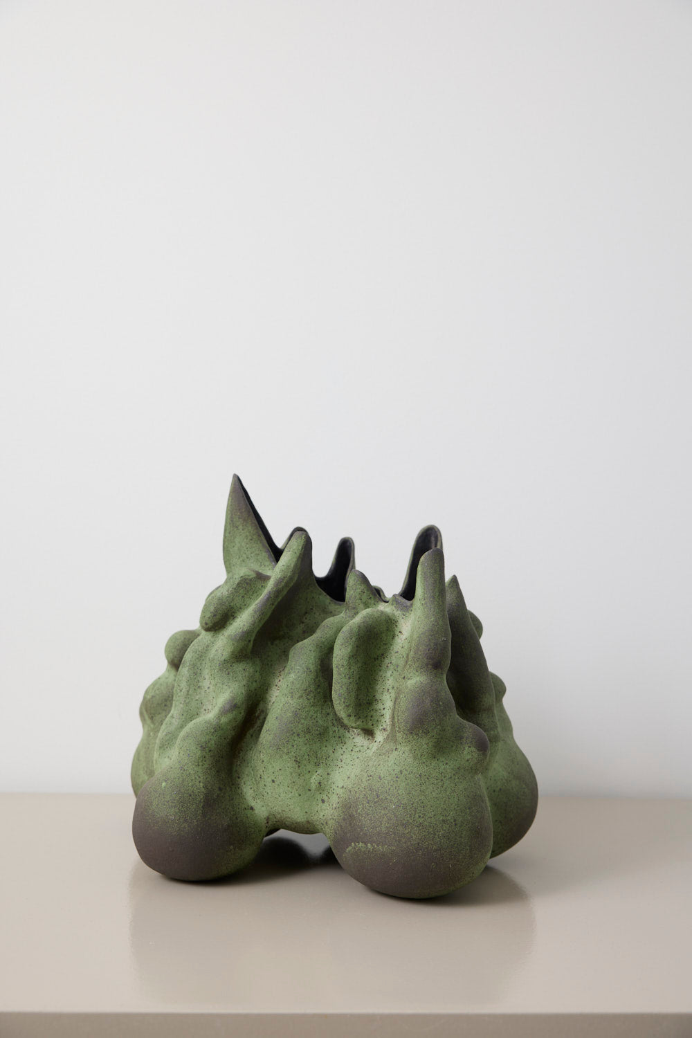 Grøn vase #2 - Lotte Lemor