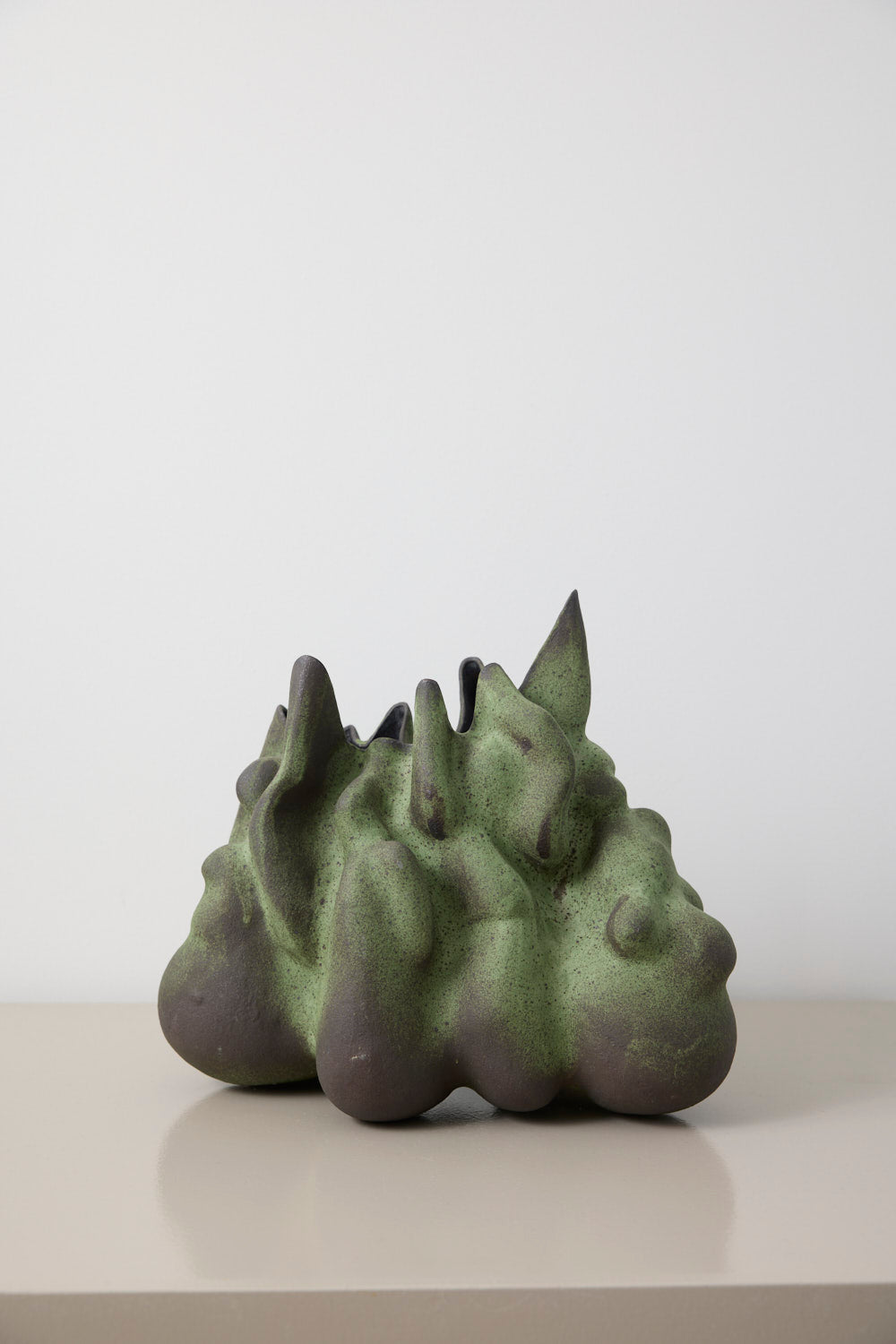 Grøn vase #2 - Lotte Lemor