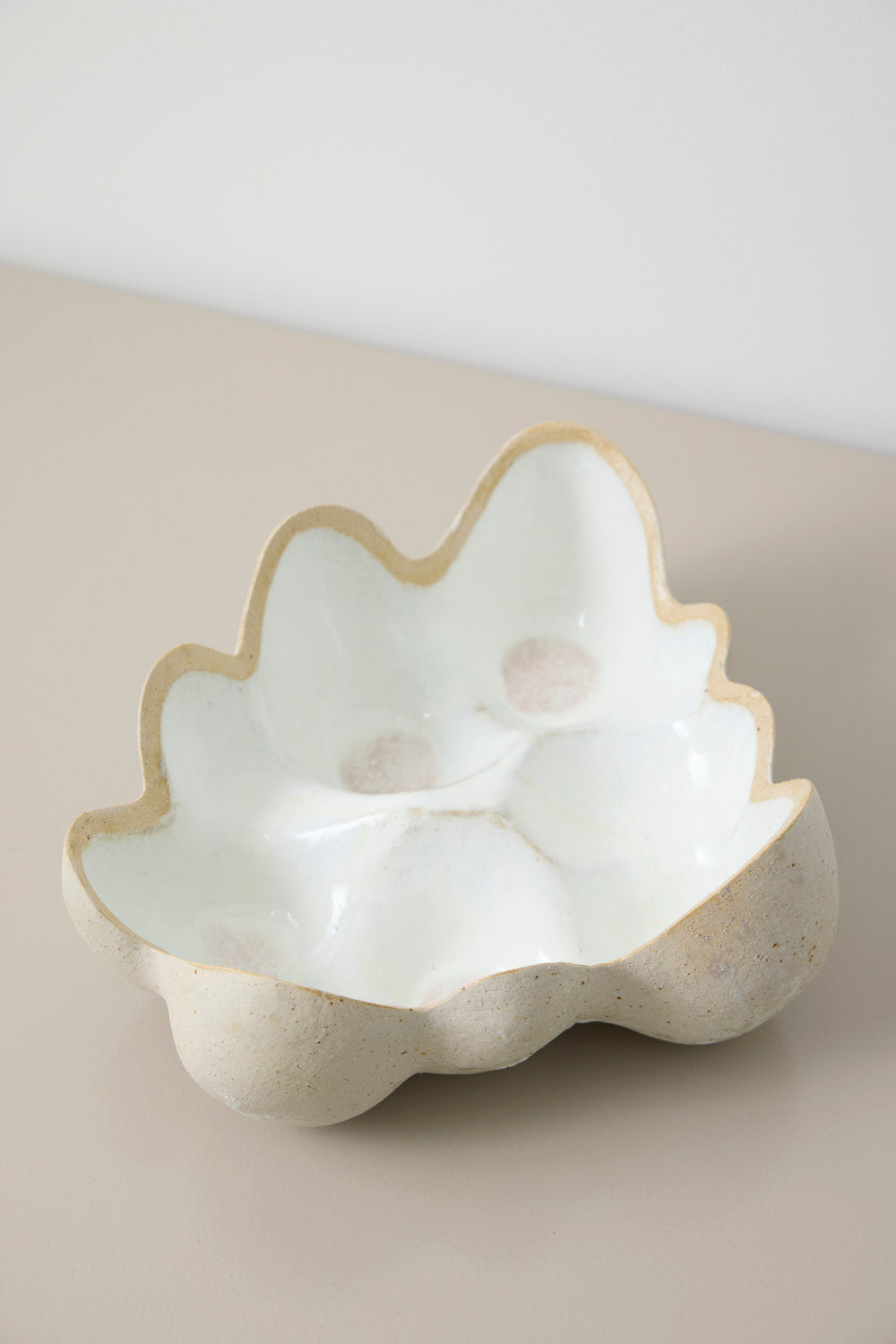 Boble fad, beige - Lotte Lemor