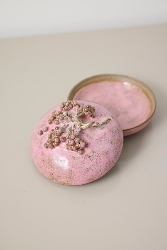 Rosa lågkrukke - Lotte Lemor