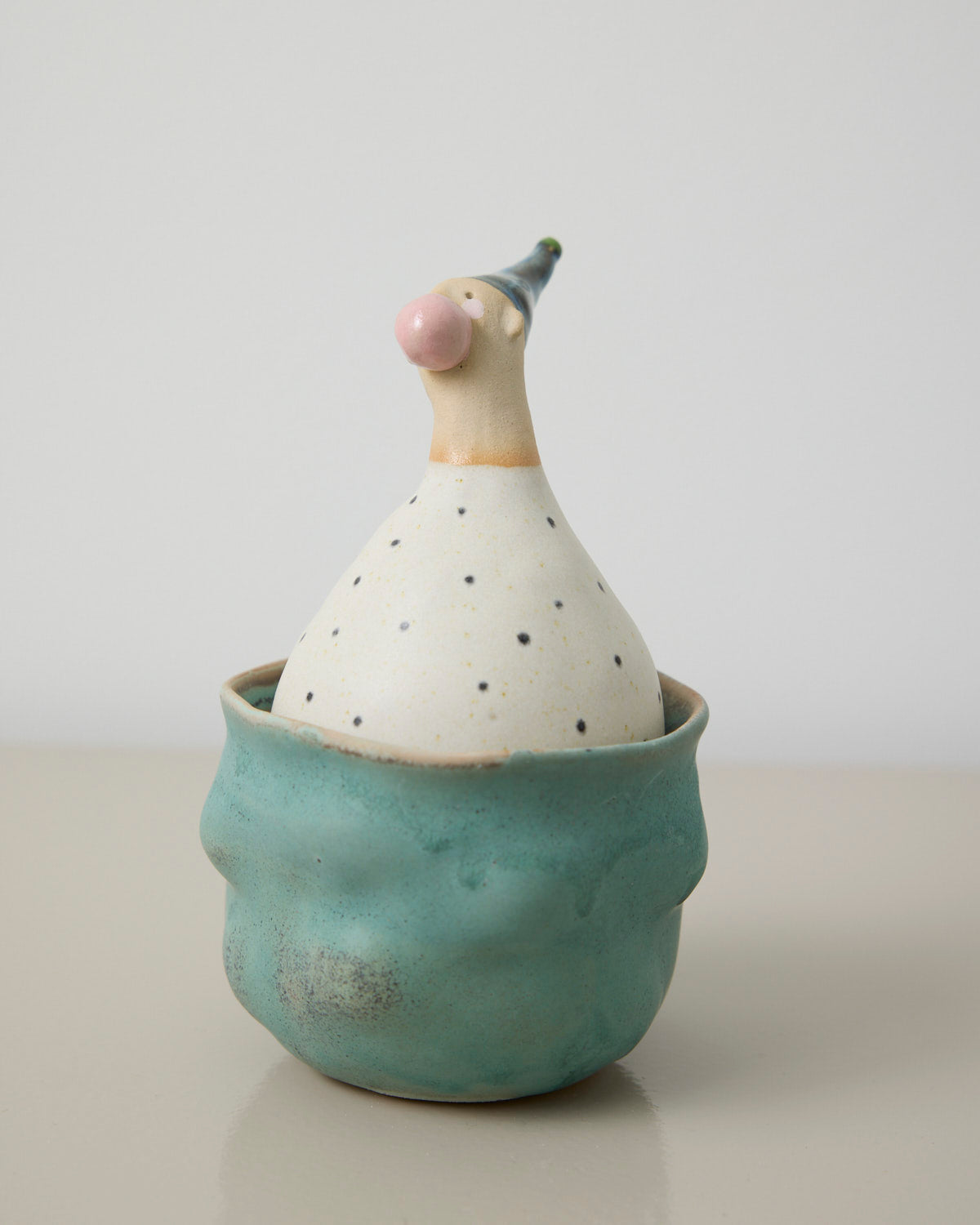 Bubblegum lågkrukke - Mia Lindbirk