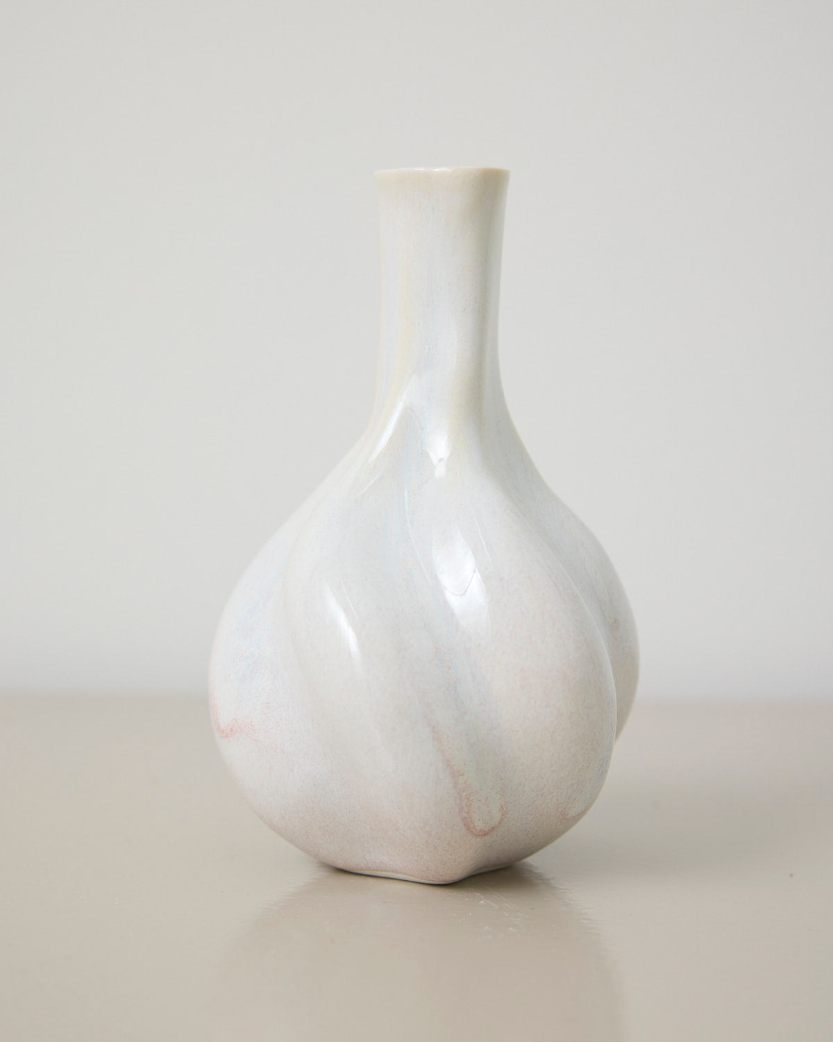 Turning bud vase