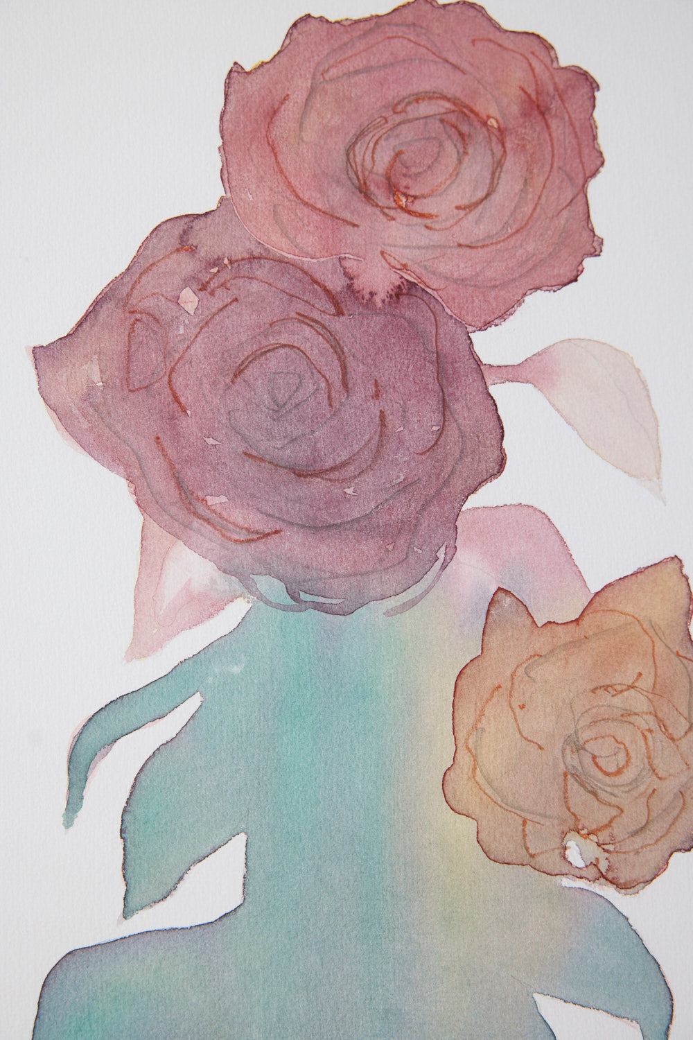 Tre roser - Lotte Neupart - Original