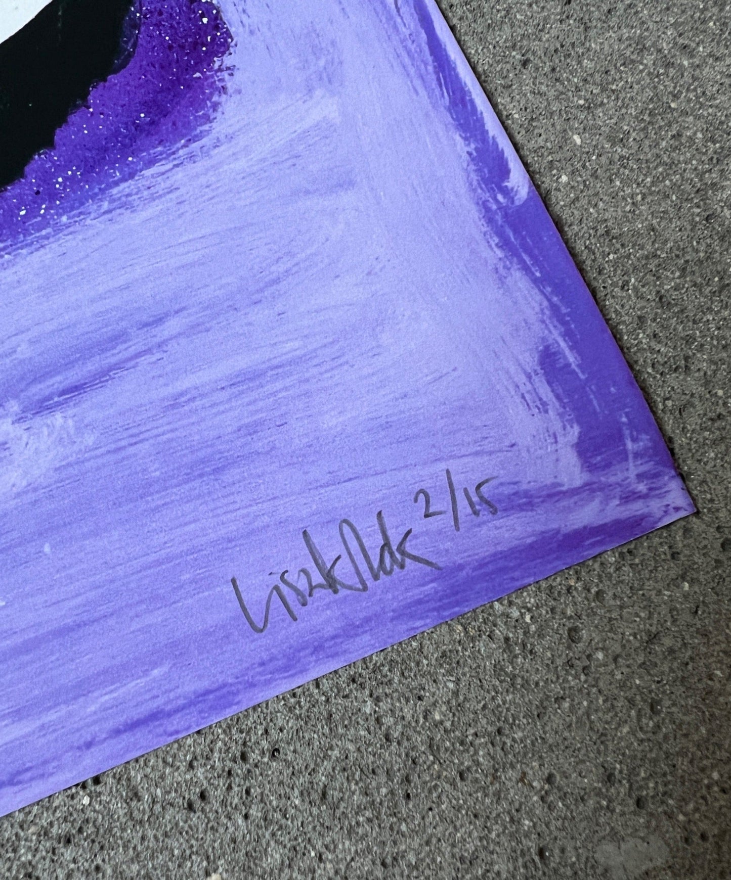 Splittet - Lisa Klok - Kunsttryk