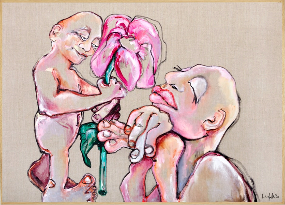 Lovebirds 12 - Lisa Klok - Kunsttryk