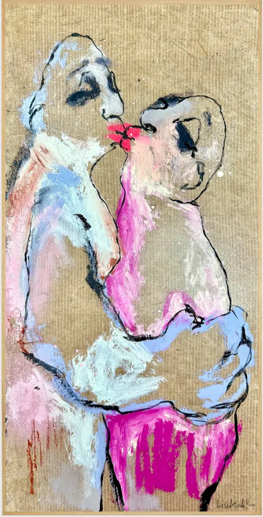 Lovebirds 21 - Kunsttryk