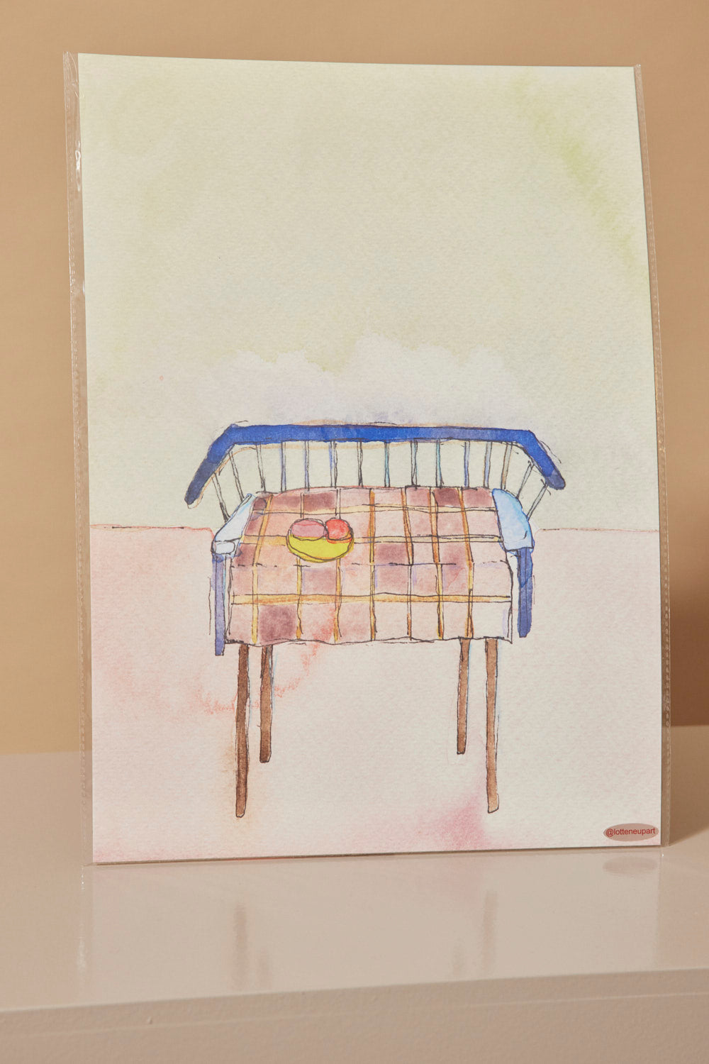 Lotte Neupart - Blå bænk