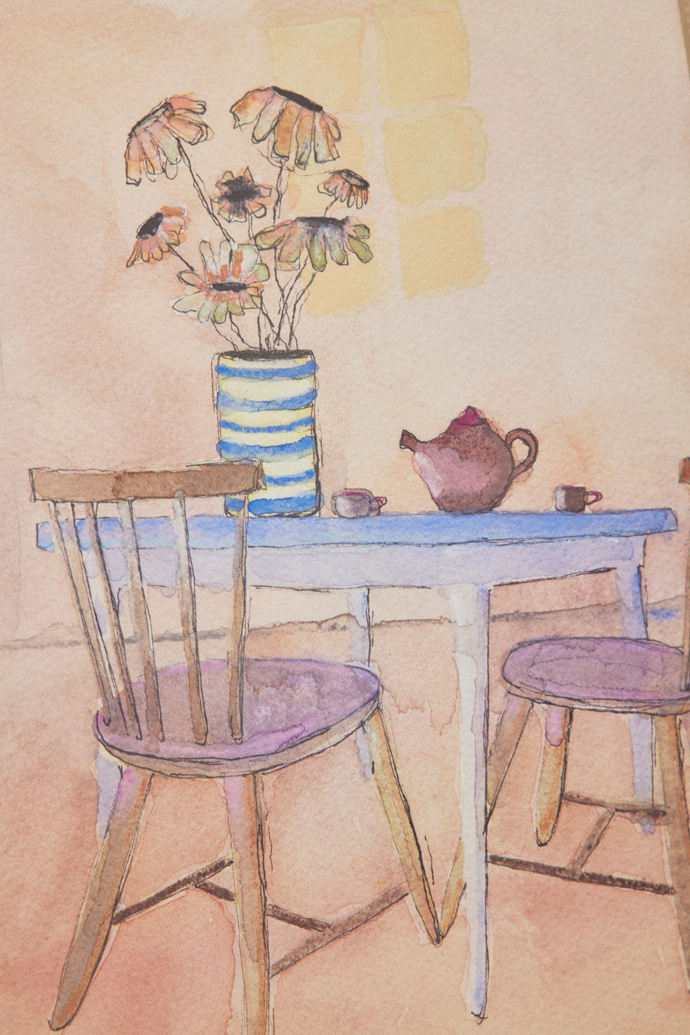 Lotte Neupart - Te i køkkenet