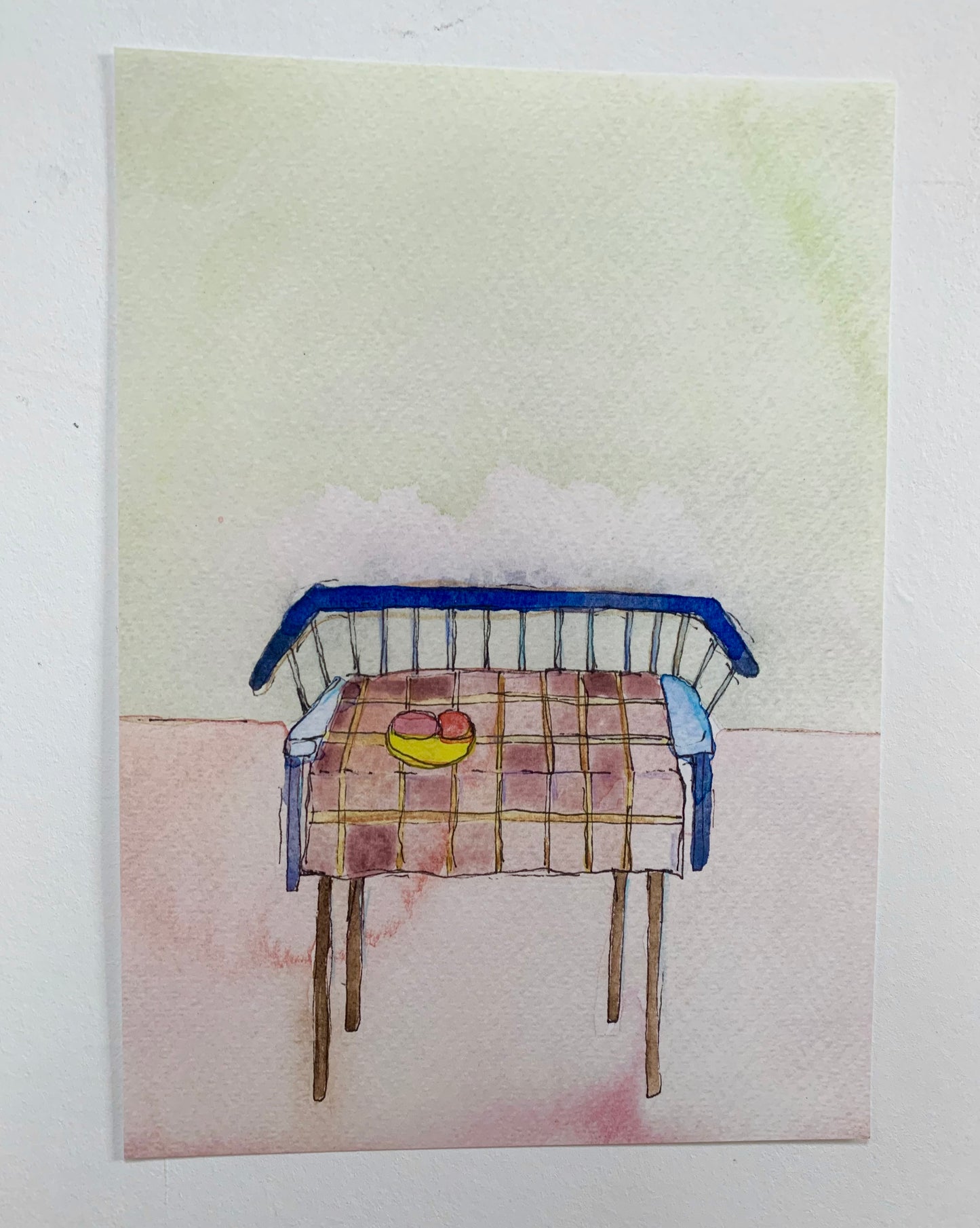 Lotte Neupart - Blå bænk