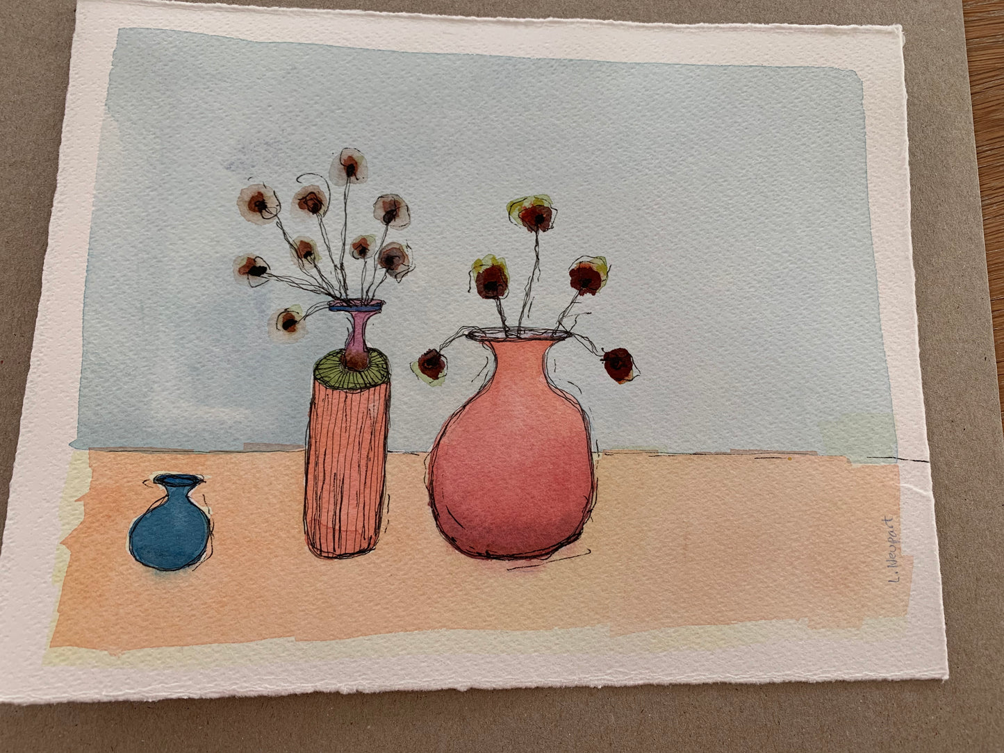 Lotte Neupart - 3 vaser