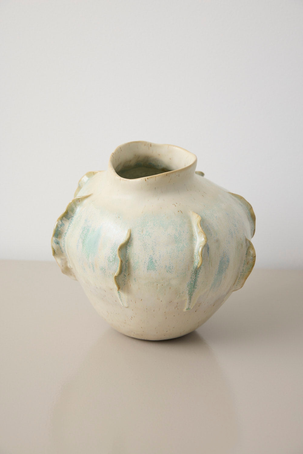 Vase med flæser