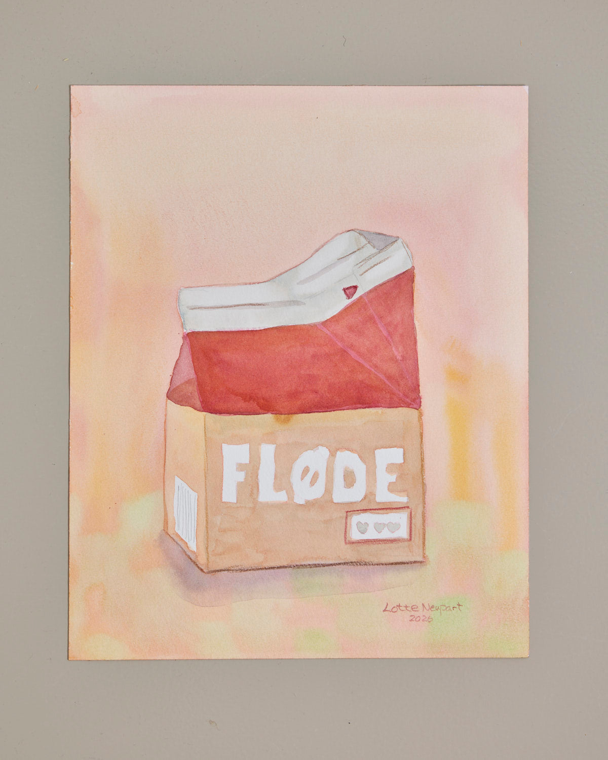 Fløde - orange