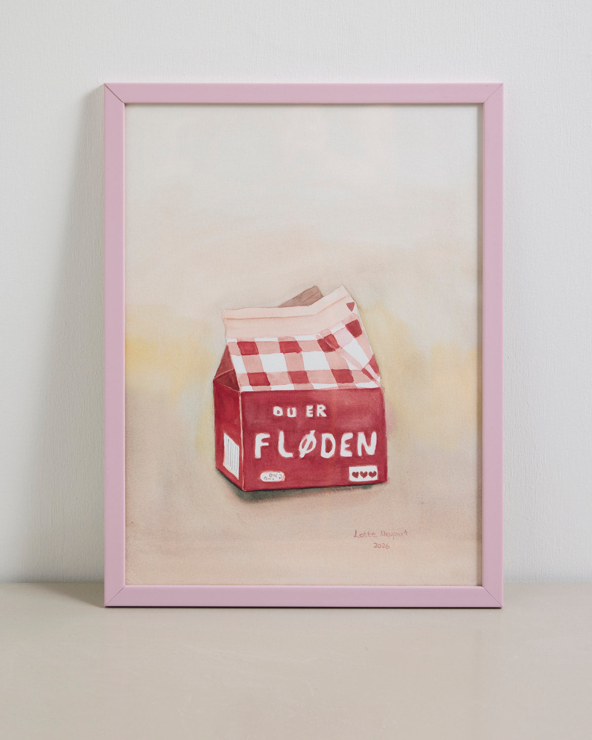 Fløde - beige