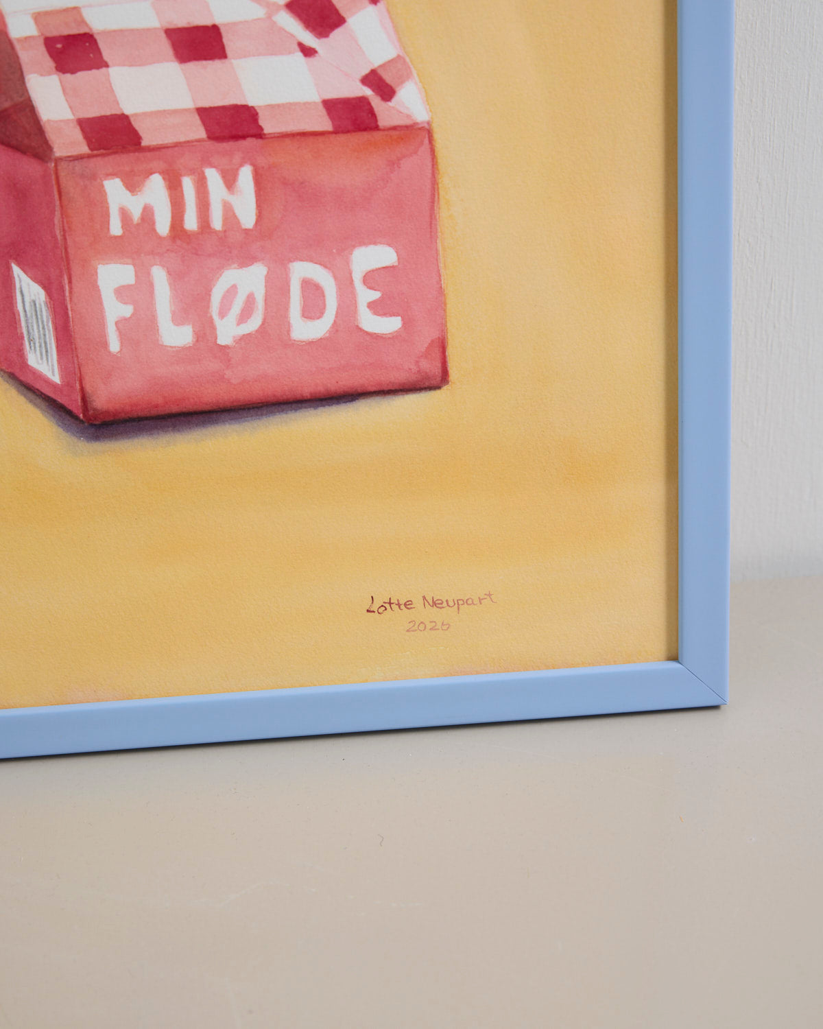 Fløde - gul