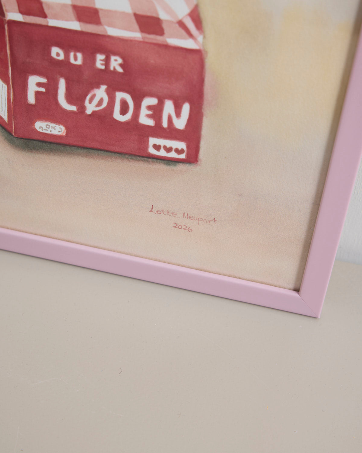 Fløde - beige