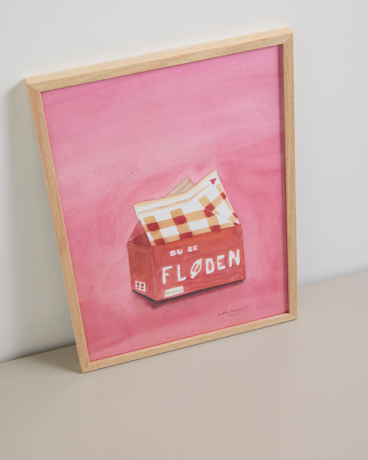 Fløde - pink