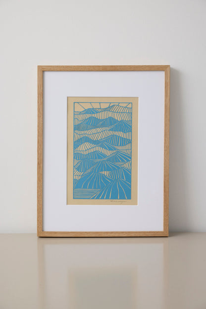 Beyond the mountains - Papirvaerk