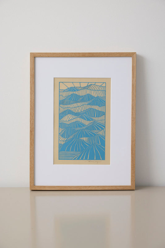Beyond the mountains - Papirvaerk