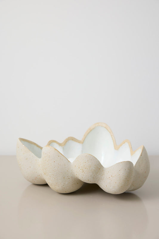 Boble fad, beige - Lotte Lemor
