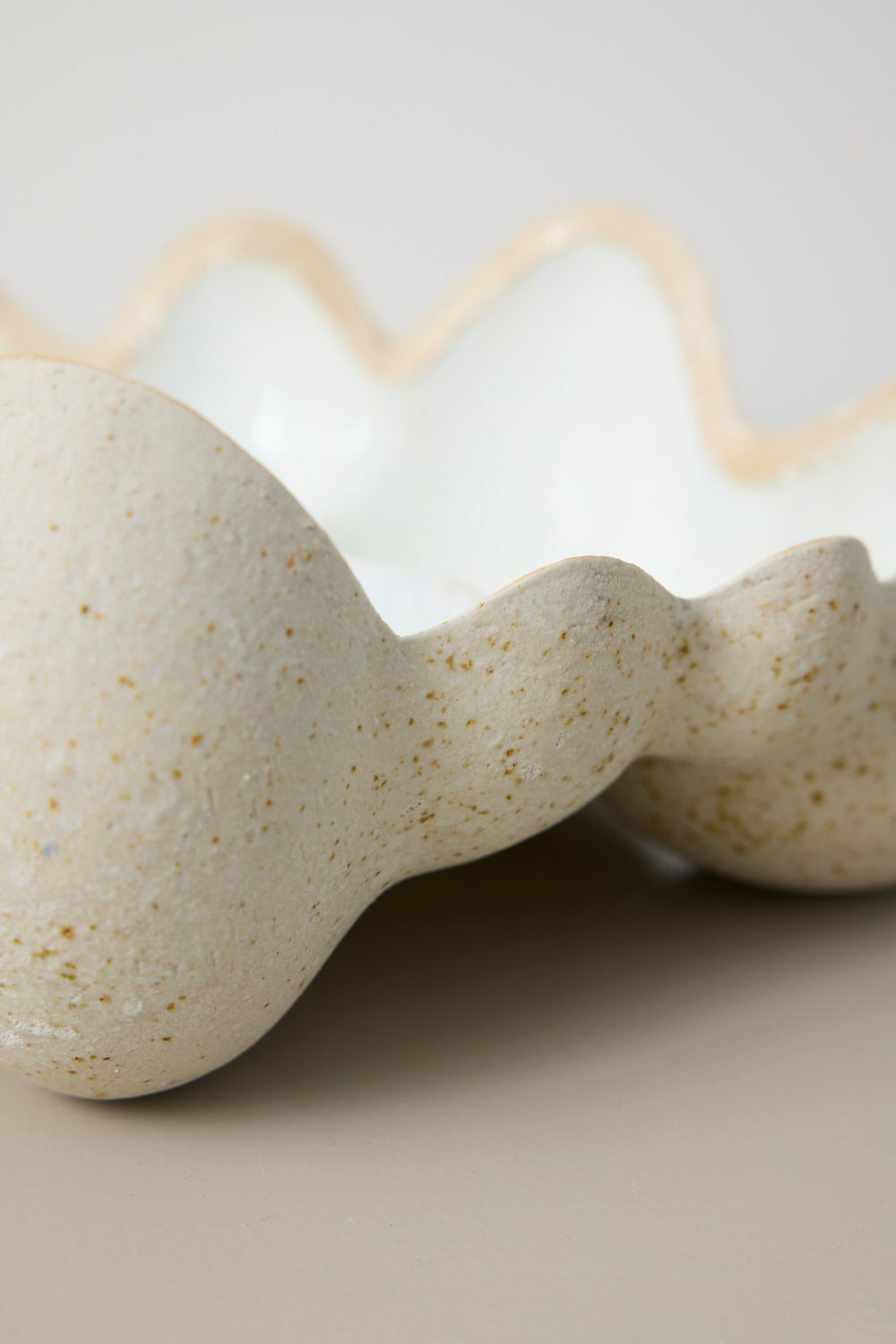 Boble fad, beige