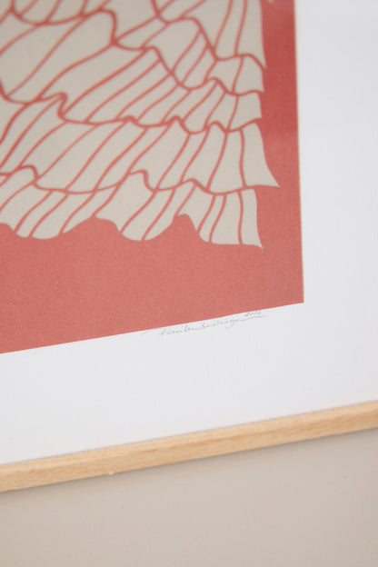 Frills (red) - Papirvaerk