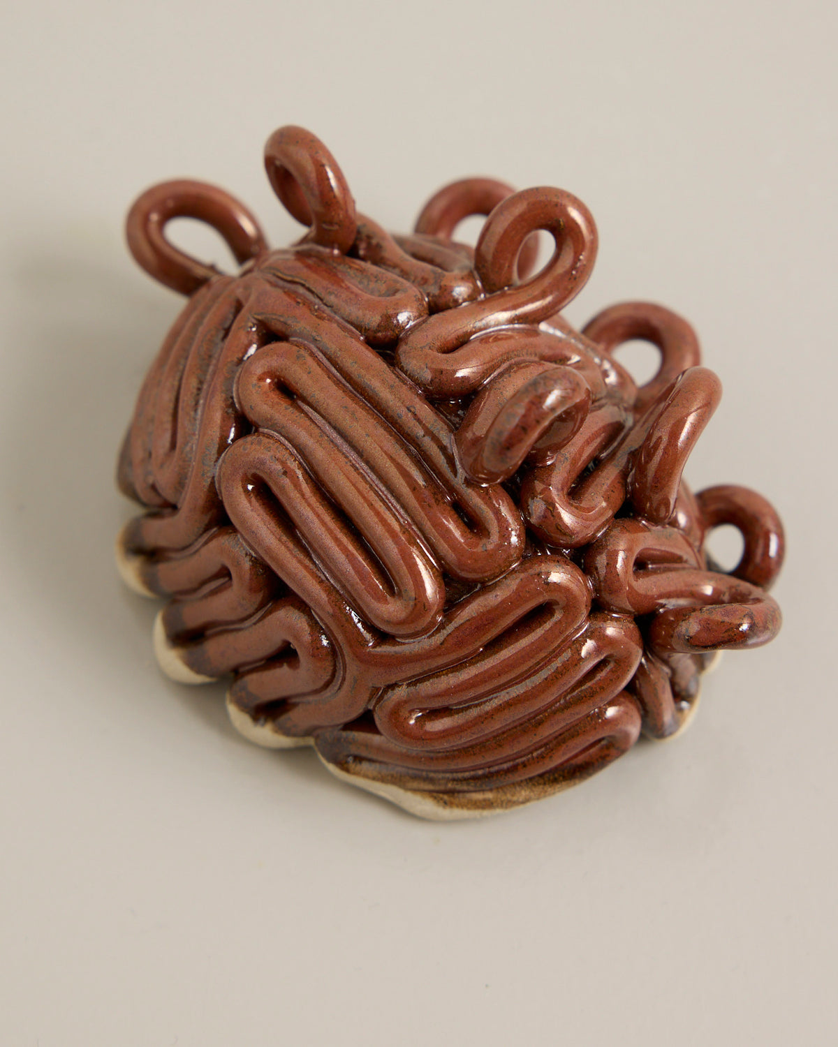 Liggende Krøllet Hjerne mini No. 03