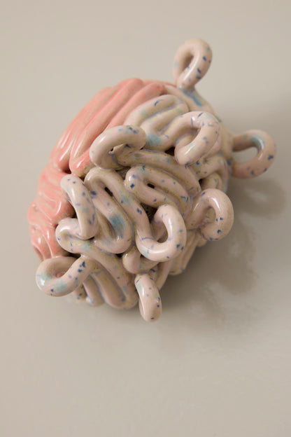 Krøllet Hjerne mini No. 24 - Hulda Rún