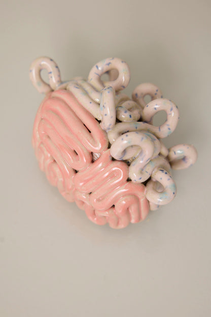 Krøllet Hjerne mini No. 24 - Hulda Rún