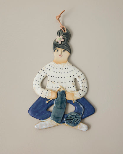 Strikkedame - Mia Lindbirk