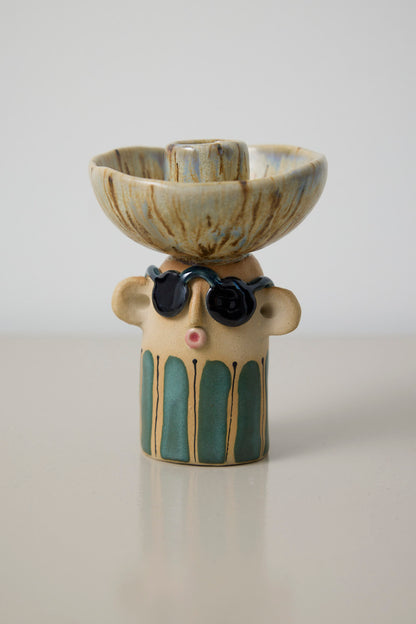 Rekrut lysestage - Mia Lindbirk