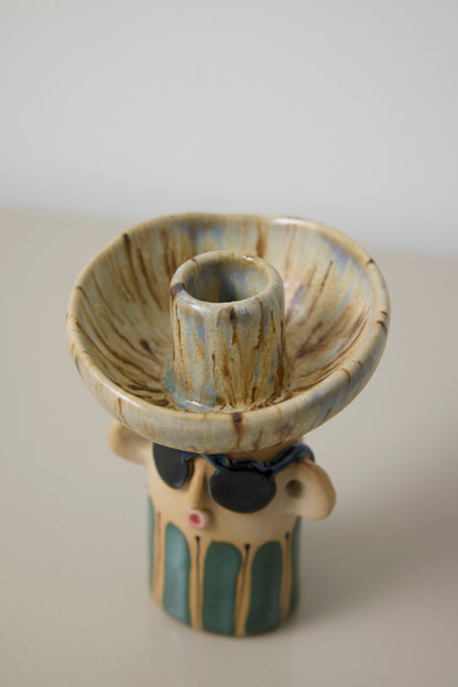 Rekrut lysestage - Mia Lindbirk