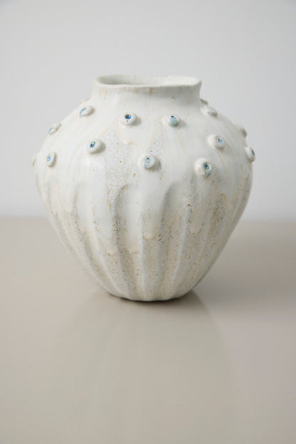 Vase blue eyes - Mia Lindbirk