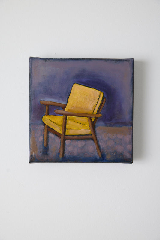 Yellow Chair - Lotte Neupart - Original