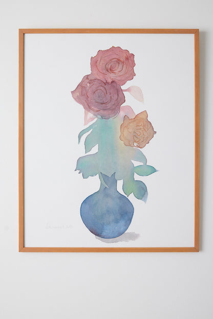 Tre roser - Lotte Neupart - Original