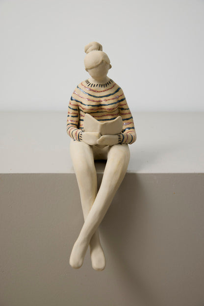 Kvinde der læser - Mia Lindbirk