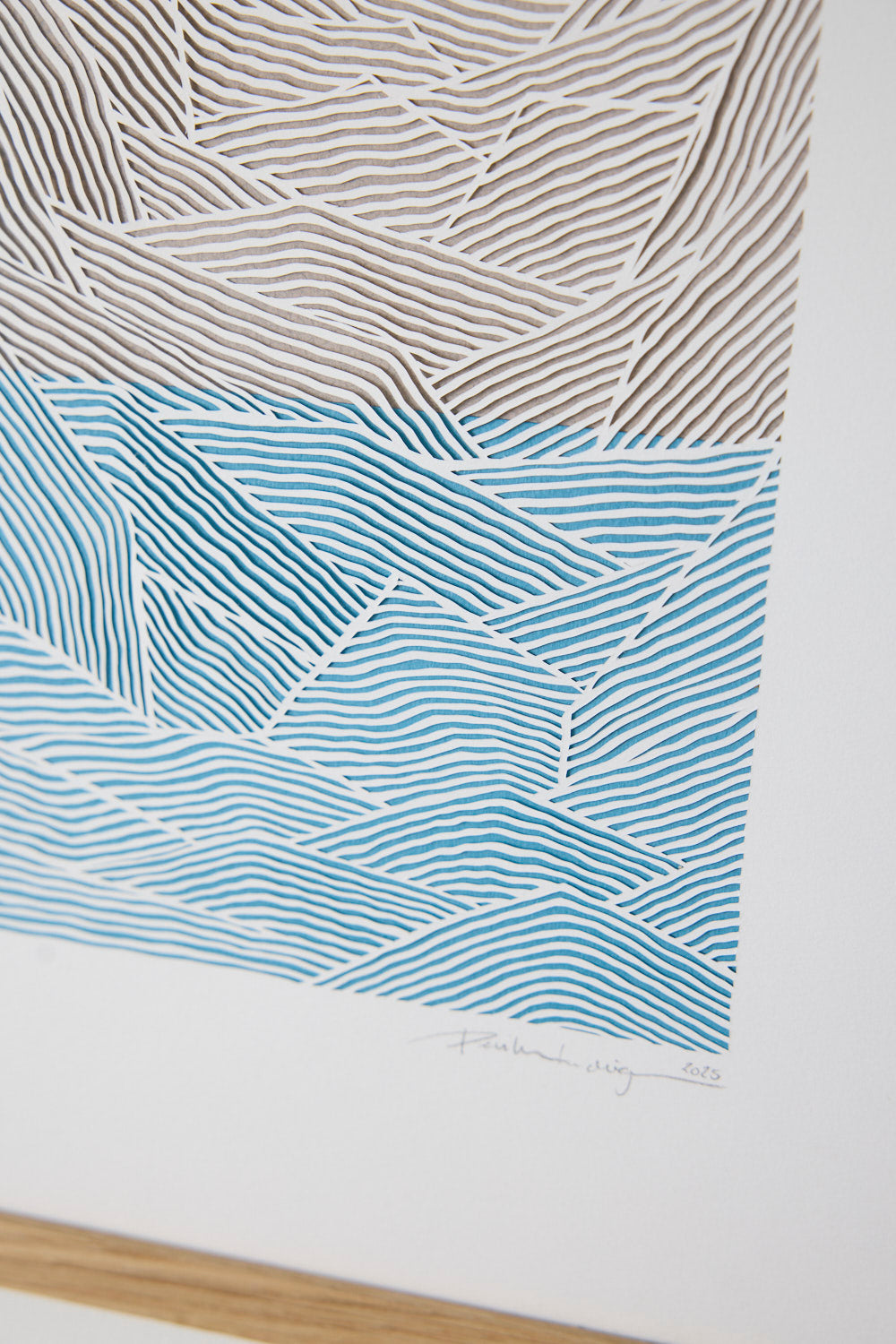 At the beach - Papirvaerk / Pernille Ludvigsen