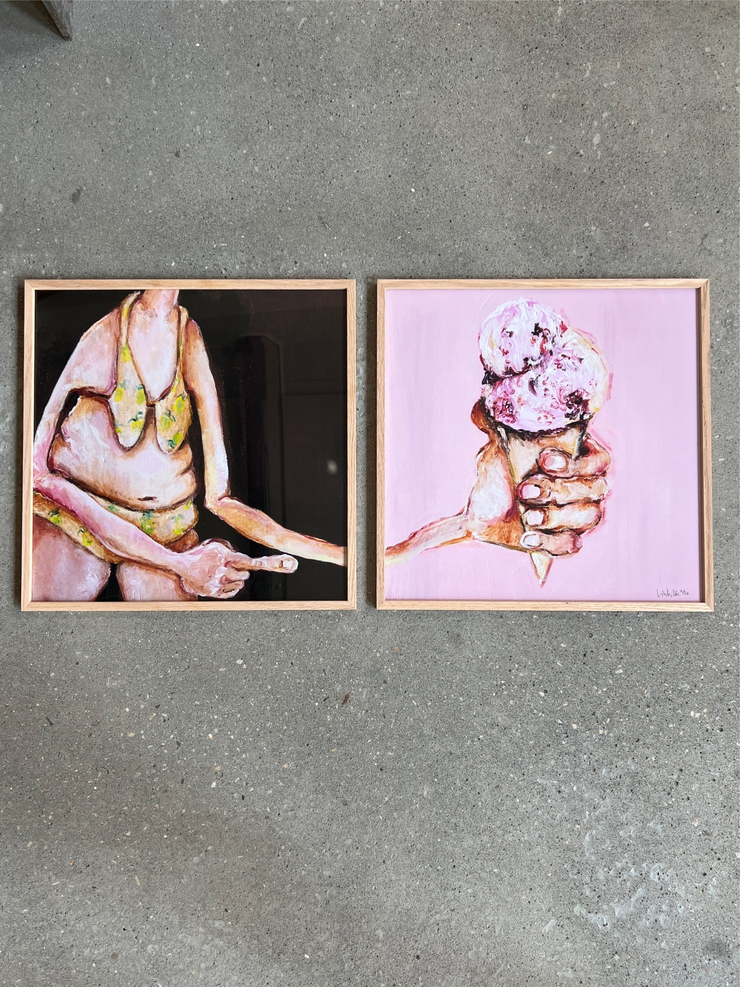 Godte Rie - Lisa Klok - Kunsttryk