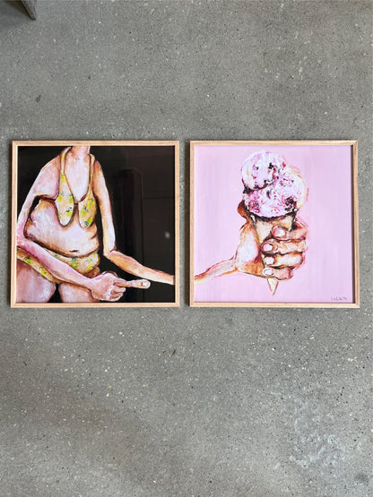 Godte Rie - Lisa Klok - Kunsttryk