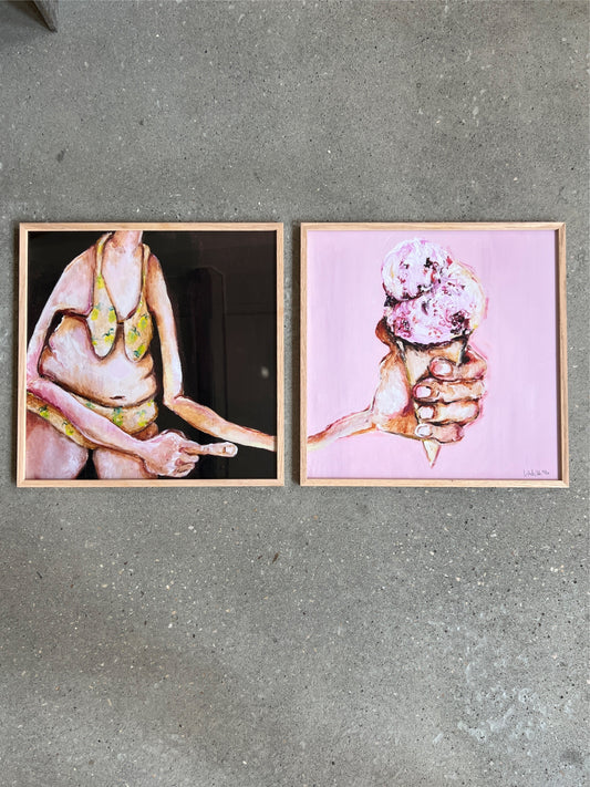 Godte Rie - Lisa Klok - Kunsttryk