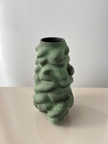Grøn høj vase - Lotte Lemor