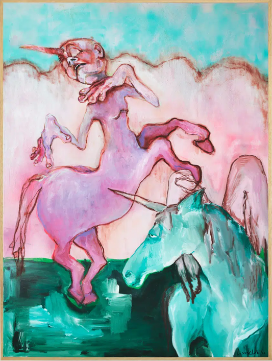 På engen - Lisa Klok - Kunsttryk