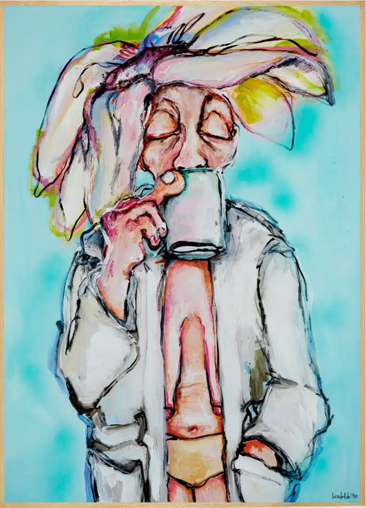 Yvonnes sommersavn - Lisa Klok - Kunsttryk