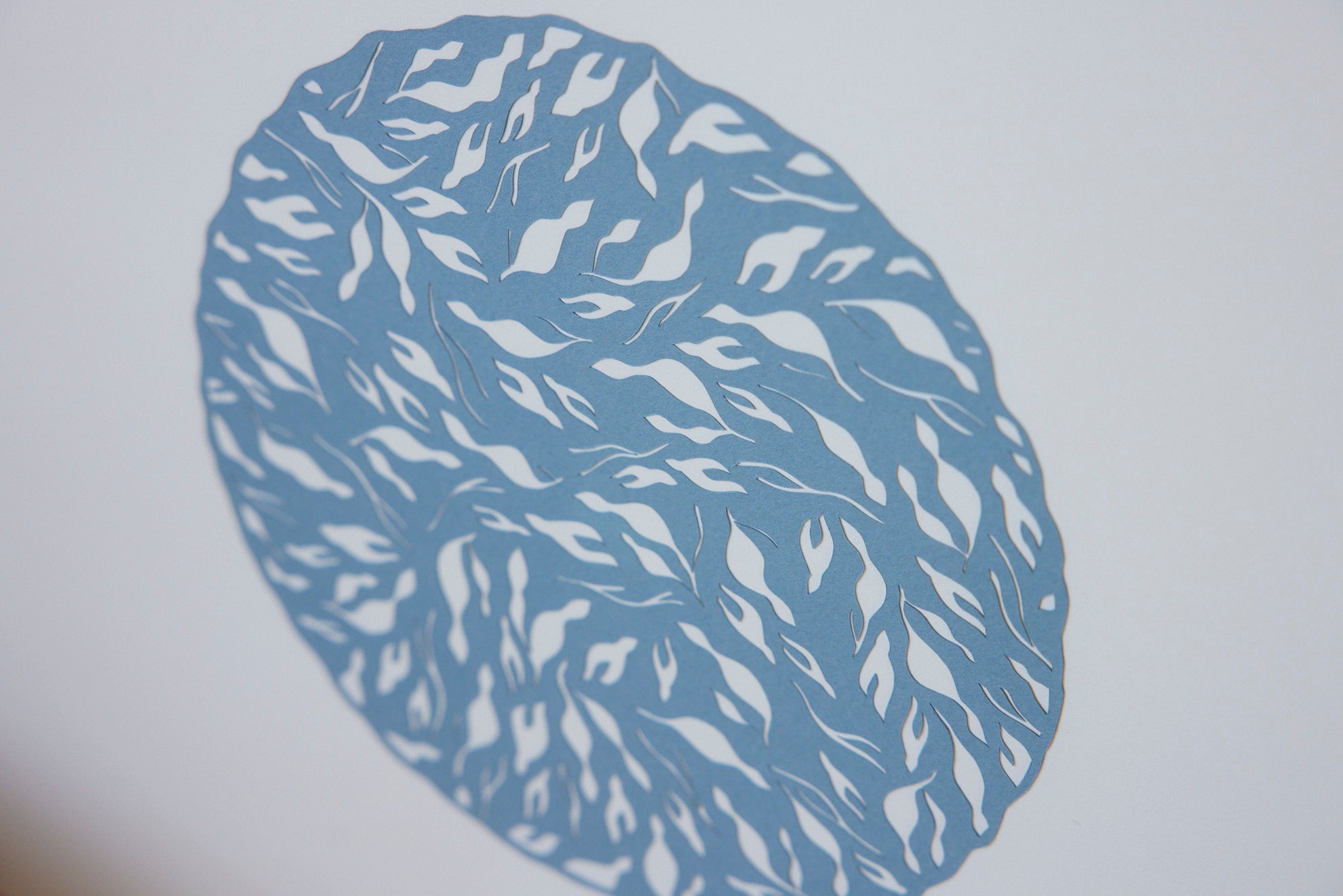 Forest floor #2 Light Blue
